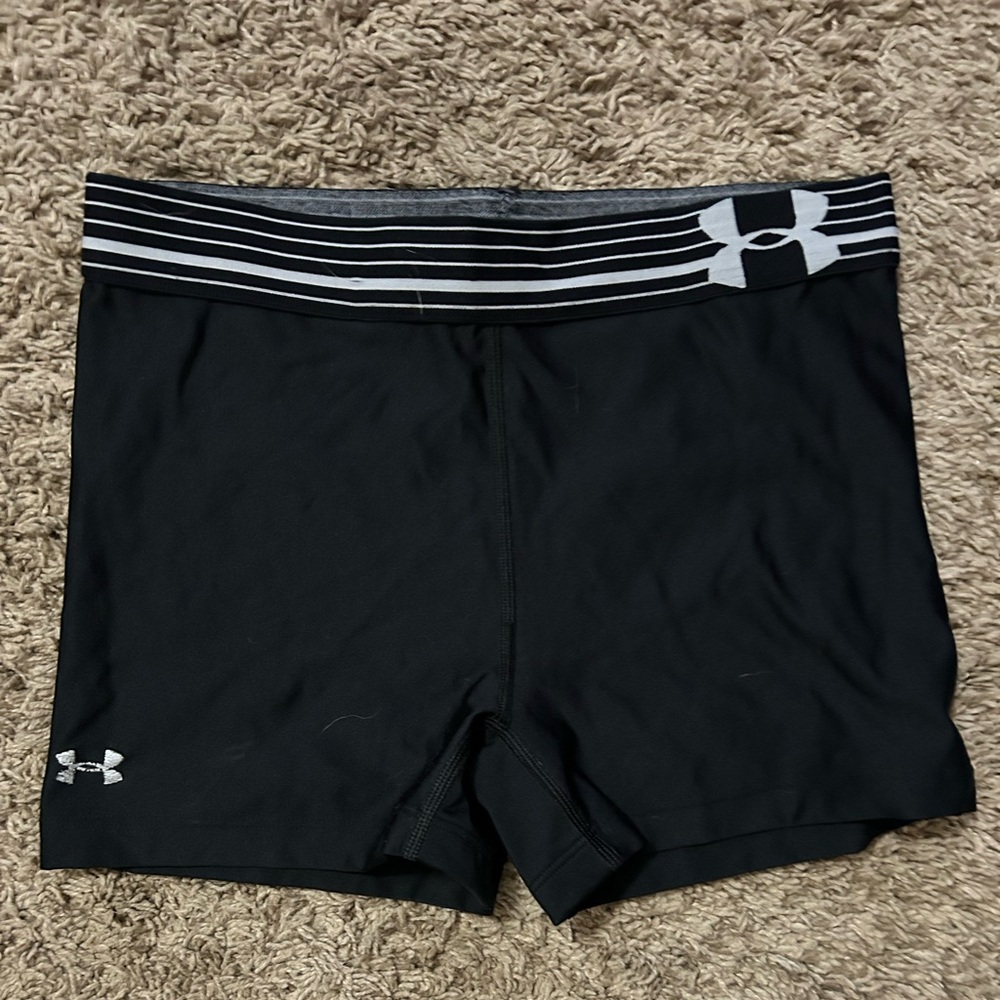 Black under armour spandex shorts small